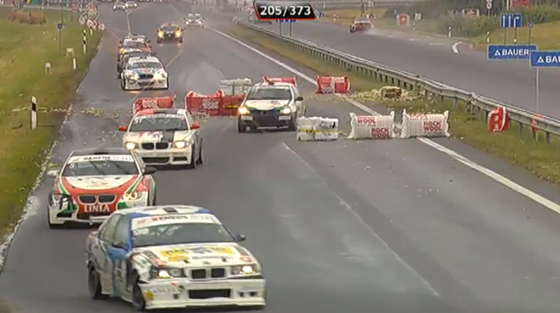 Illustration for article titled The 1000 Kilometers Of Palanga Is A Crazy Road Course With Freeway Exits